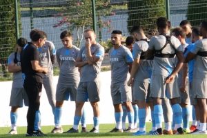 Trabzonspor'da tatsız antrenman