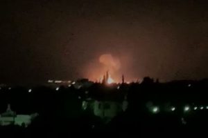 KKTC'de askeri bölgedeki cephanelikte patlama