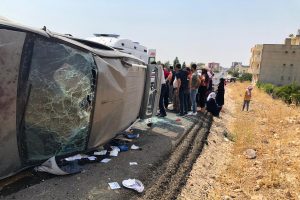 Takla atan cipteki 6 kişi yaralandı