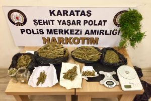 Gaziantep'te uyuşturucuya 3 tutuklama