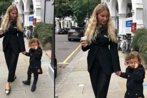 Gülşen'in oğlu Londra'da okula başladı