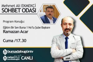 Mehmet Ali Ekmekçi ile Sohbet Odası (Ramazan Acar)