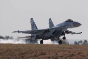 SU-35 İstanbul'a indi