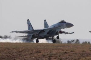 SU-35 savaş jeti İstanbul'da