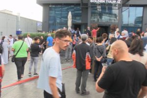 Otelde yangın; otelde kalanlar tahliye edildi