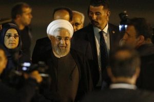 İran Cumhurbaşkanı Ruhani Ankara'ya geldi
