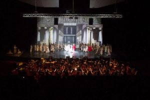 Uluslararası Aspendos Opera ve Bale Festivali'nde Troya rüzgarı esti