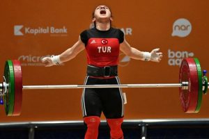 Şaziye Erdoğan'dan altın madalya