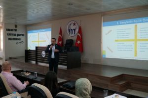 Bursa'da belediye çalışanlarına ''kurum kültürü ve aidiyet eğitimi'' verildi