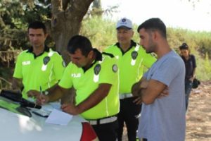 Sahte ehliyeti cinayet zanlısı adına düzenlenmiş!
