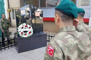 Şehit Astsubay Hüseyin Kutlu, Kosova'da anıldı