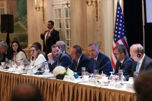 Erdoğan Doğu-Batı Enstitüsü'nce düzenlenen toplantıya katıldı