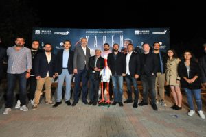 Bursa'da 'Yaren' adlı belgeselin galası köy meydanında yapıldı