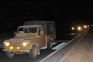 Suriye sınırına zırhlı araç sevkiyatı