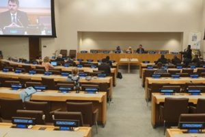 Bakan Kurum'dan Guterres'e ''iklim'' sunumu