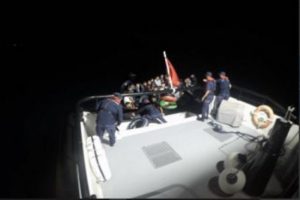 Bodrum açıklarında 113 kaçak göçmen yakalandı