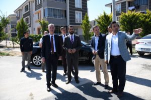 Bursa İnegöl'de asfalt çalışmaları sürüyor