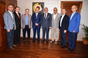 Vedat Yavuz'dan veda ziyareti