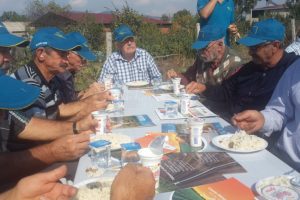 Bursa Karaorman'da tarla günü