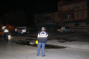 Balkonda kahve içerken silahlı saldırıya uğradı