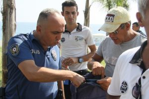 Hırsızı deniz de kurtaramadı