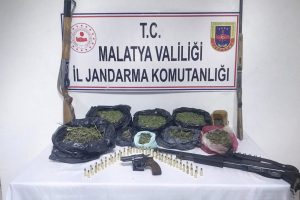 Malatya'da 12 kilo esrar ele geçirildi