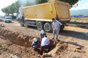 Muğla'da doğalgaz hattı patladı