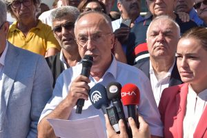Bursa Gemlik tek yürek oldu: ''Barışın ve huzurun kenti olacağız''