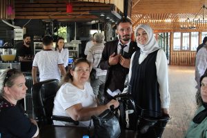 Engelsiz yürekler adımlarını dostluk için attı