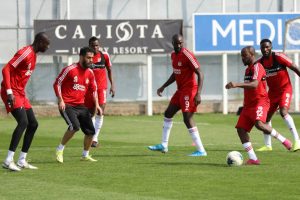 Sivasspor, Ankaragücü hazırlıklarını sürdürdü