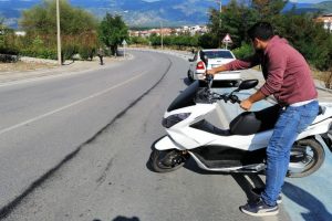 Yola akan yağ kazaya neden oldu