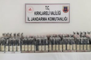 Kırklareli'de kaçak içki operasyonu yapıldı