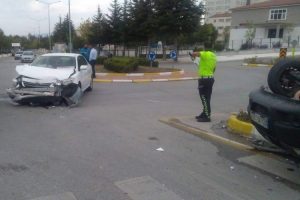 Çorum'da trafik kazası