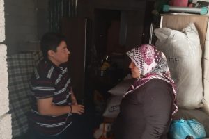 İnşaatta kalan kanser hastası anne kızın dramı yürek burktu