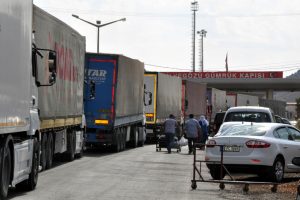Cilvegözü'nden 9 ayda 83 bin TIR çıkış yaptı