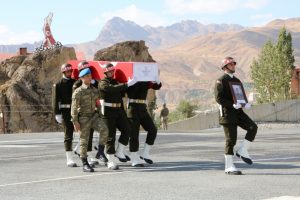Kazada şehit olan Bursalı asker, törenle uğurlandı