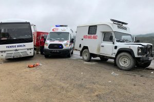 Balıkesir'de trafik kazası meydana geldi