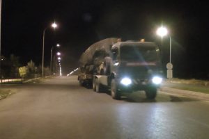 Suriye sınırına askeri sevkiyat