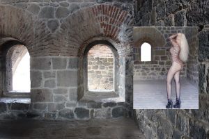 Aziziye Tabyası'nda 'mayo'lu fotoğraf çektiren kadına gözaltı