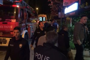 Bursa'da yangın söndürme malzemelerini pazarlayan işçi yanarak can verdi