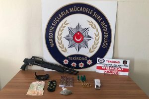 Çorlu'da uyuşturucu operasyonu