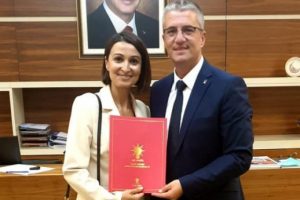 Bursa Mustafakemalpaşa AK Parti Kadın Kolları Başkanlığına Balcıoğlu atandı