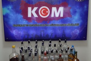 Çanakkale'de sahte içki operasyonu