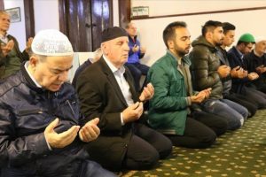 Üsküp'te Mehmetçik için Fetih Suresi okundu
