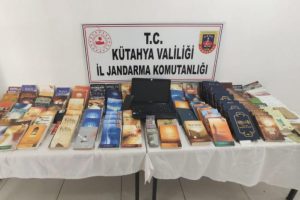 Samanlığa saklanmış FETÖ dokümanları bulundu