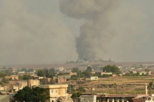 Tel Abyad yoğun bombardıman altında