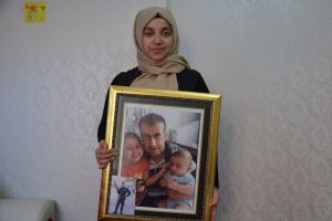 Afrin şehidinin eşinden Barış Pınarı Harekatı'na destek