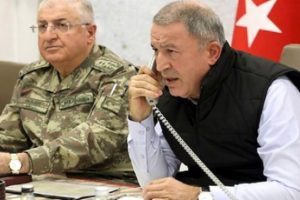 Bakan Akar, Fransa, İngiltere ve ABD savunma bakanlarıyla görüştü
