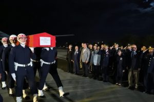 Şehit Uzman Çavuş Bilgen'in naaşı Bozüyük'e uğurlandı