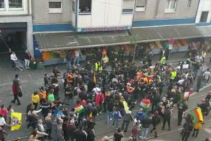 PKK yanlıları, Nürnberg'deki Türk marketine saldırdı